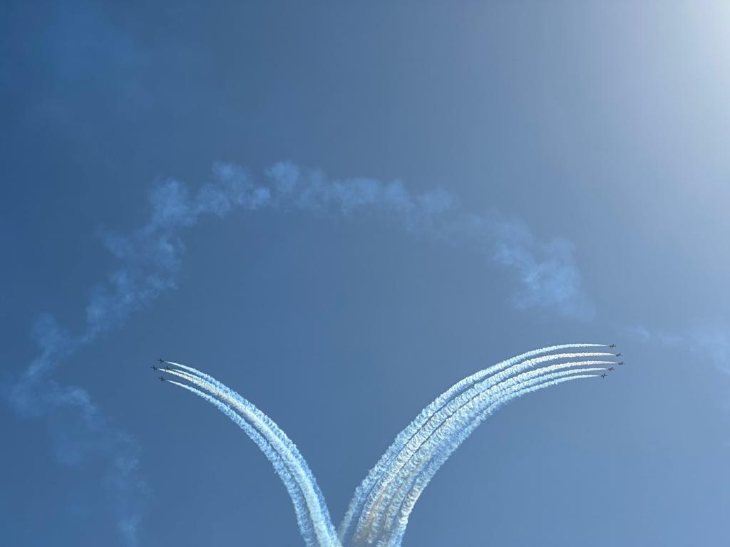 Sahl Hasheesh- Die Hurghada Flight Show 2022 Red Arrows 